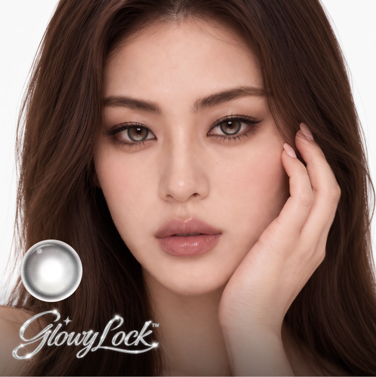 GlowyLock™ Sesame Pudding | 6-Month colored contacts