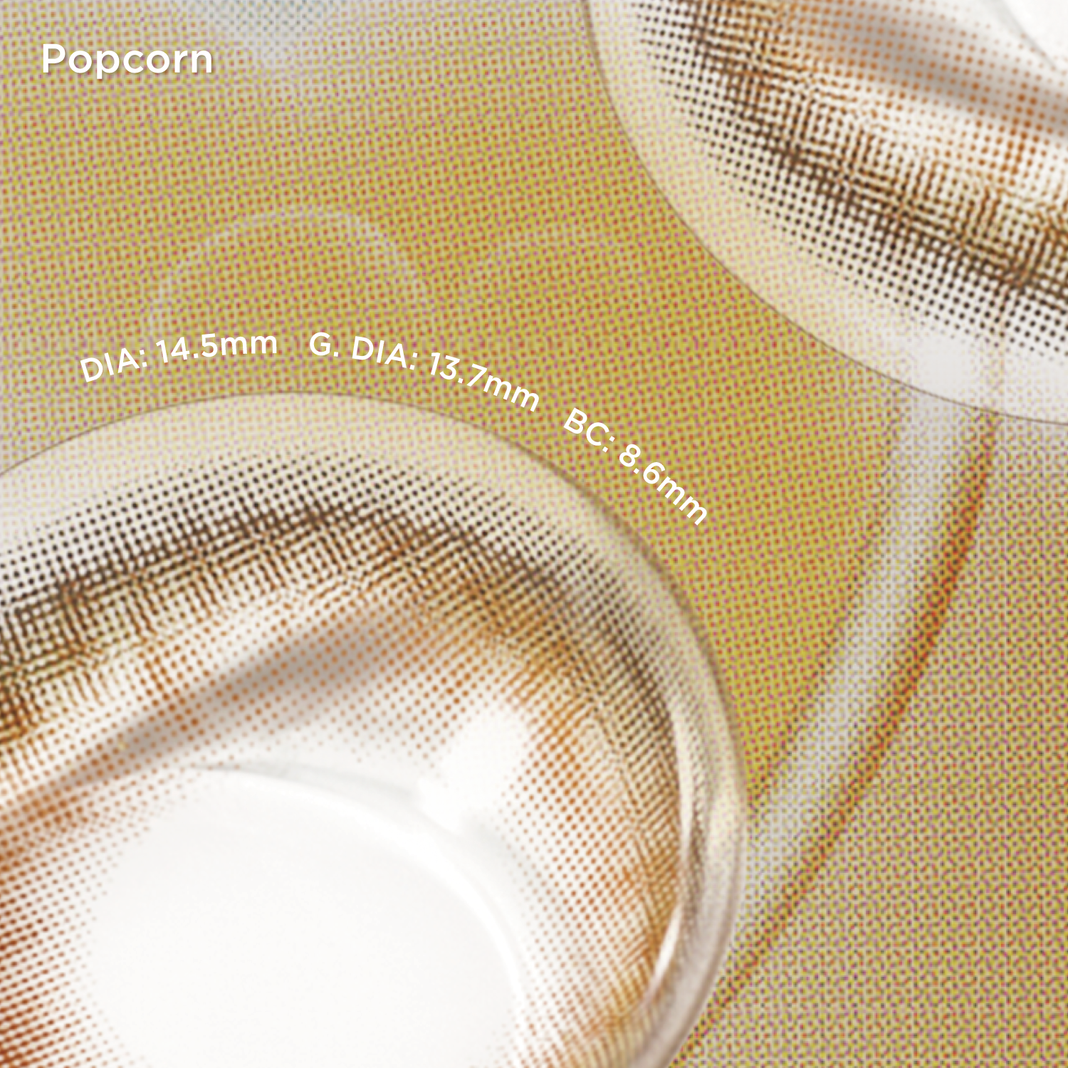 Popcorn | Daily, 20pcs colored contacts