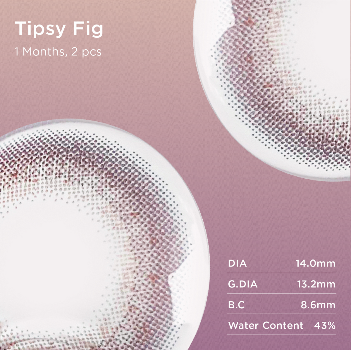 Tipsy Fig | Monthly Colored Contacts