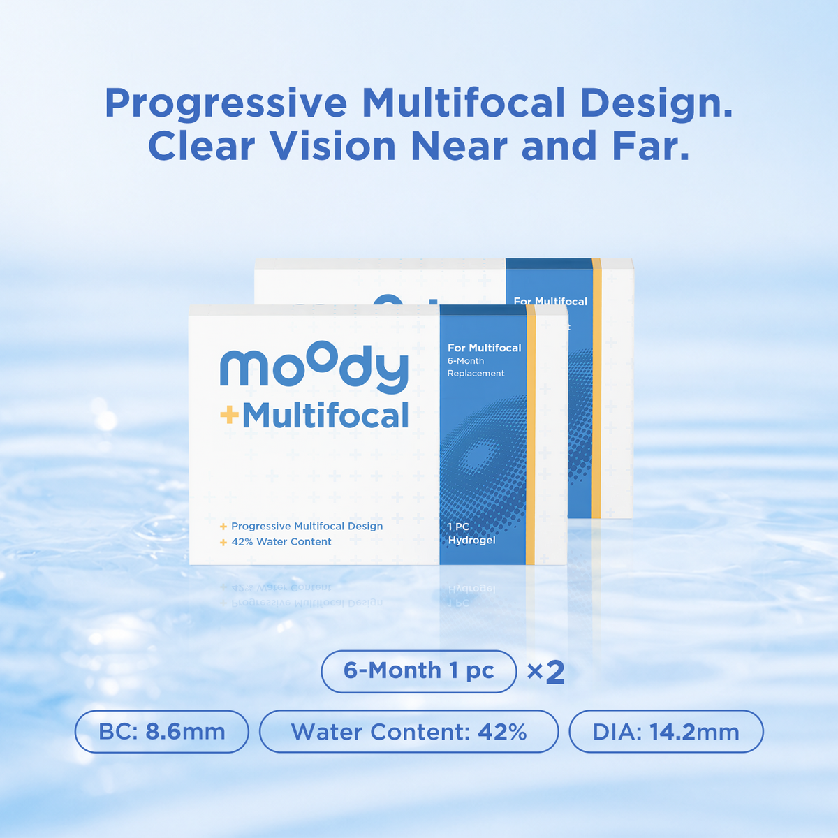 moodyPlus M Daily Contacts