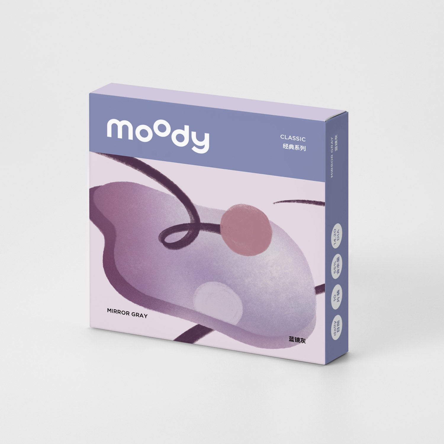 Mirror Grey-moodylenses