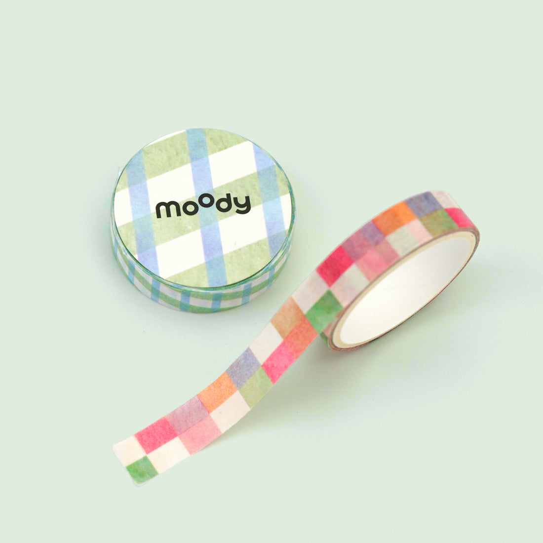 moody Washi Tape Set (Green &amp; Brown)