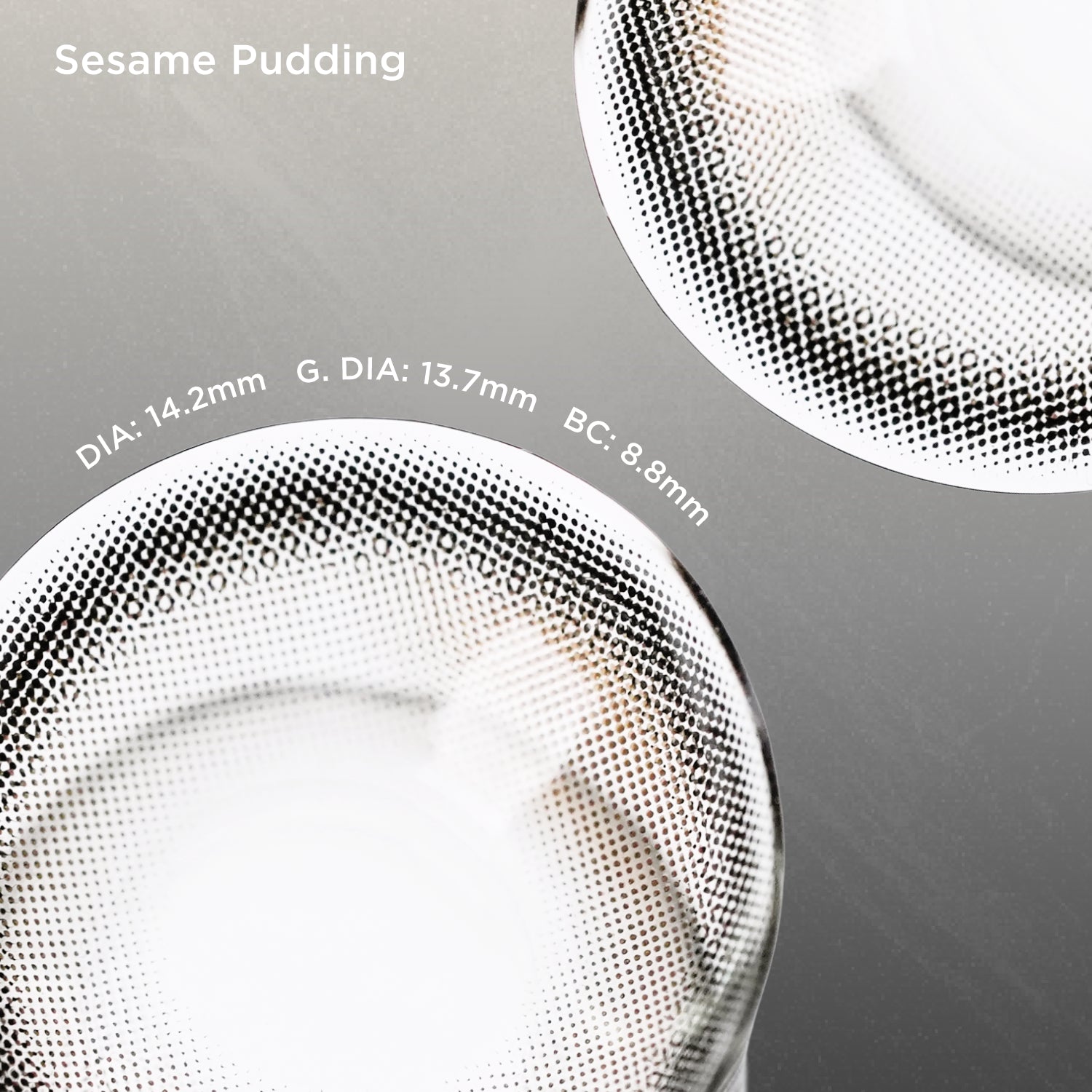GlowyLock™ Sesame Pudding Axis-Lock color contacts