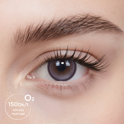 Breathe+ Western Purple Daily Color Contacts