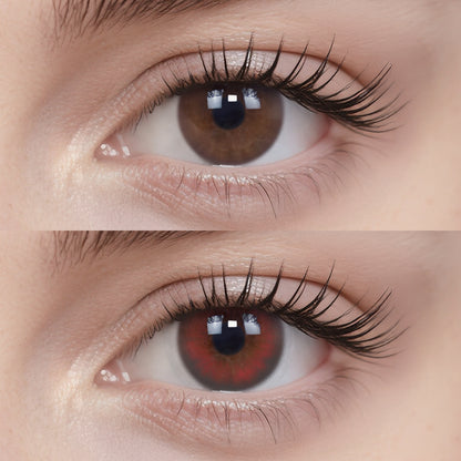 Raspberry Red | Daily, 20pcs colored contacts
