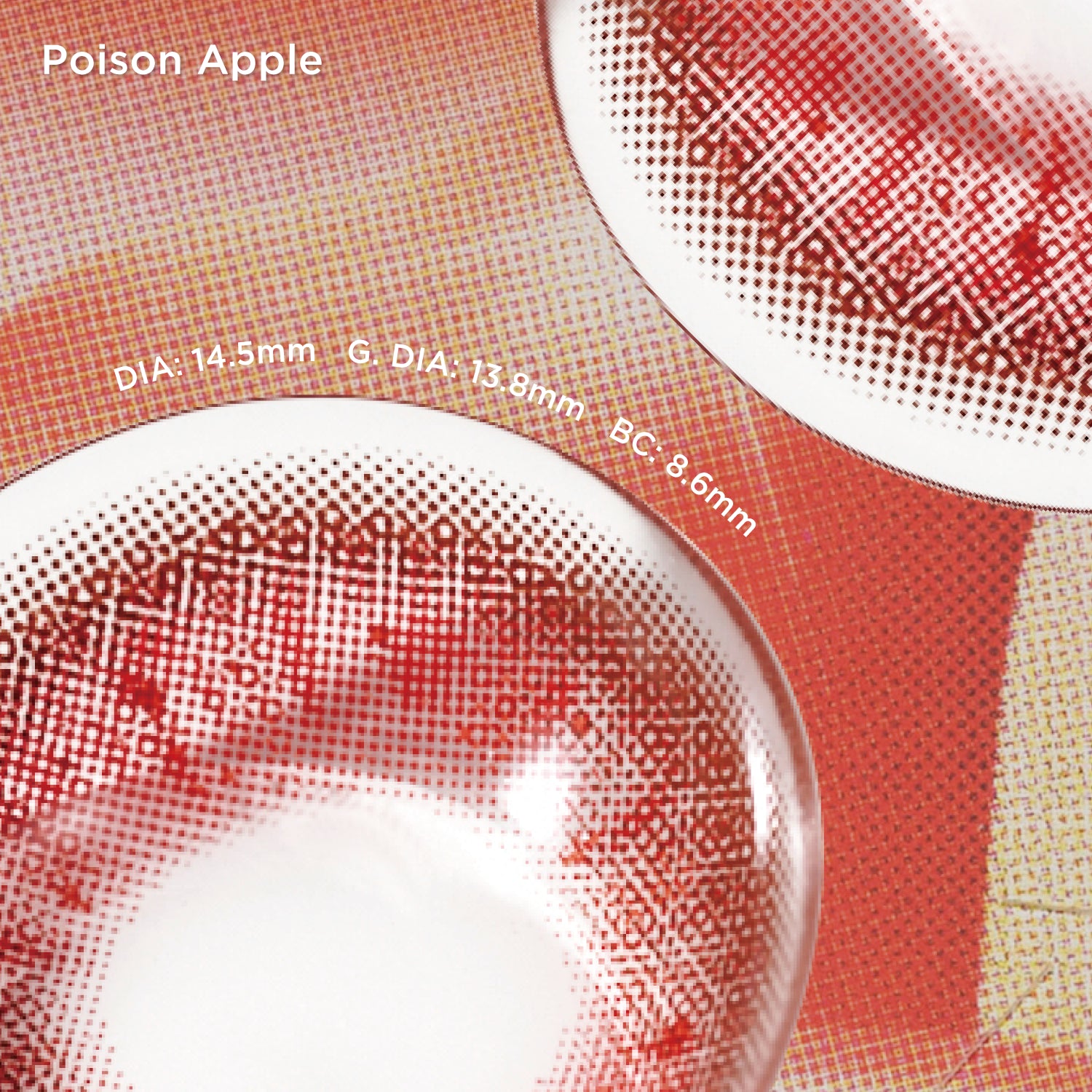 Poison Apple | Daily, 6pcs colored contacts