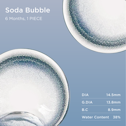 Soda Bubble | 6-Month colored contacts