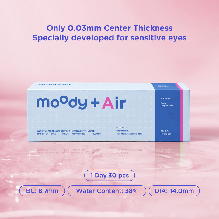 moodyPlus A 30 pcs Diario Contacts
