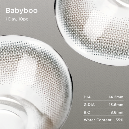 Babyboo | عدسات لاصقة ملونة ليوم واحد