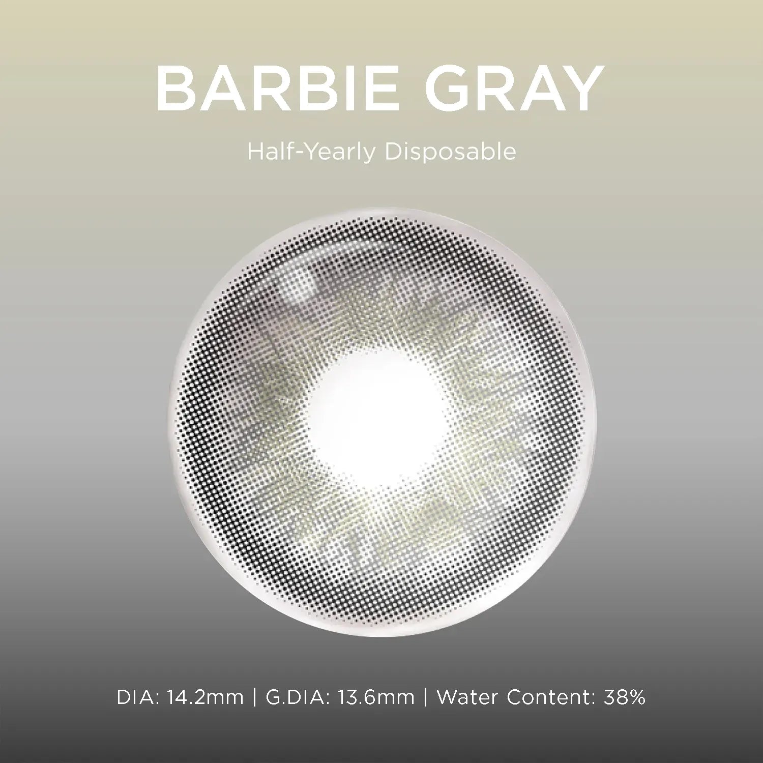 Barbie Gray grey color contacts