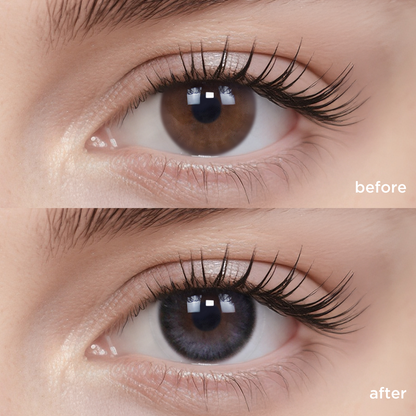 Ribbon Bow black color contacts
