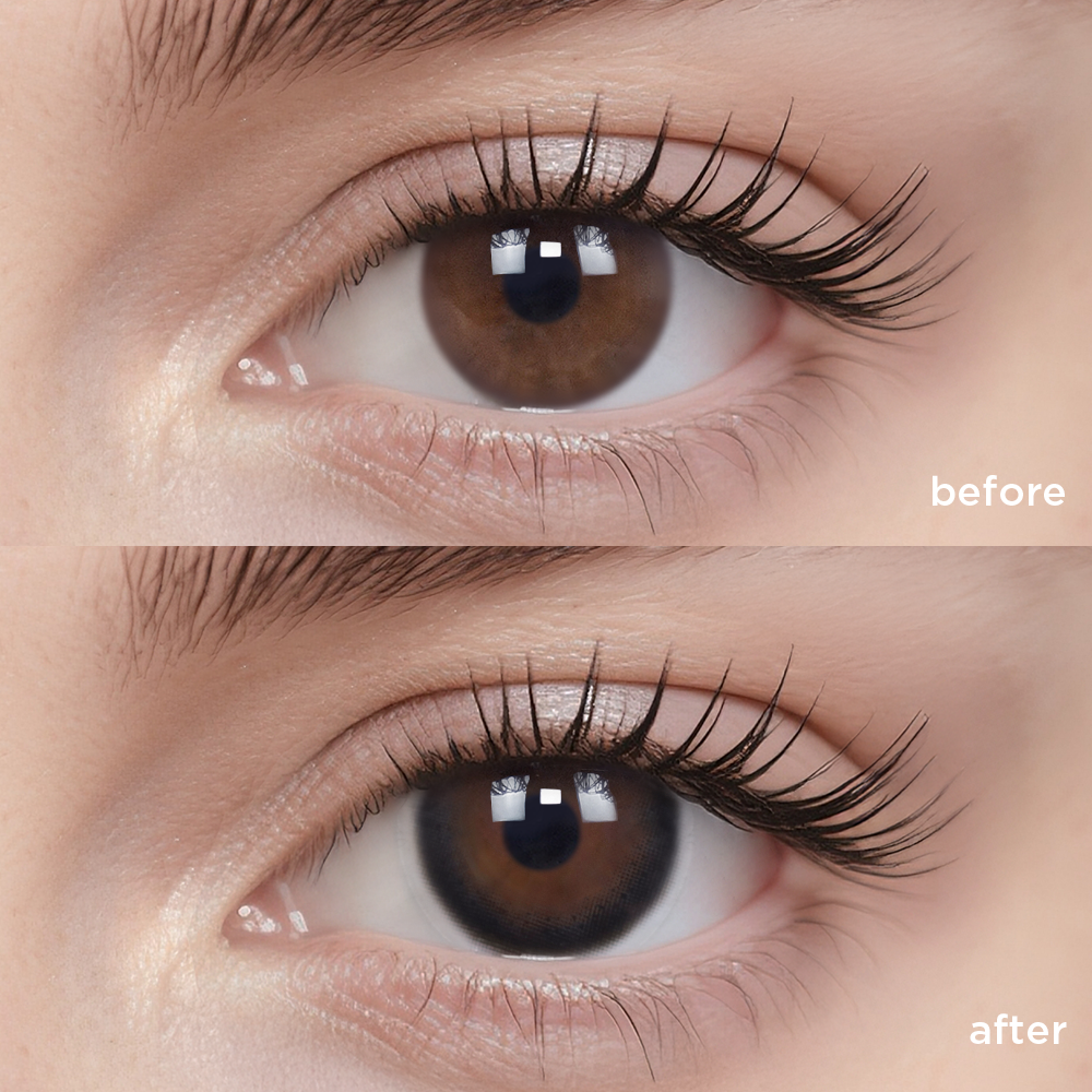 Black Sugar Pearl black color contacts