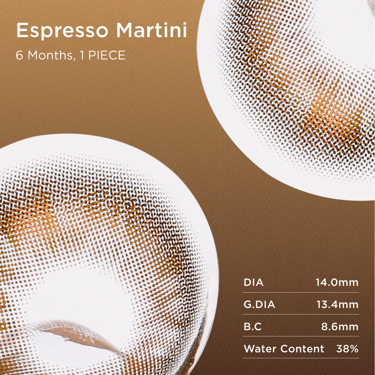 Espresso Martini | 6-Month colored contacts