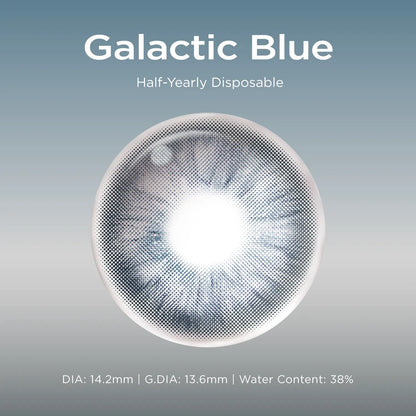 Galactic Blue blue color contacts