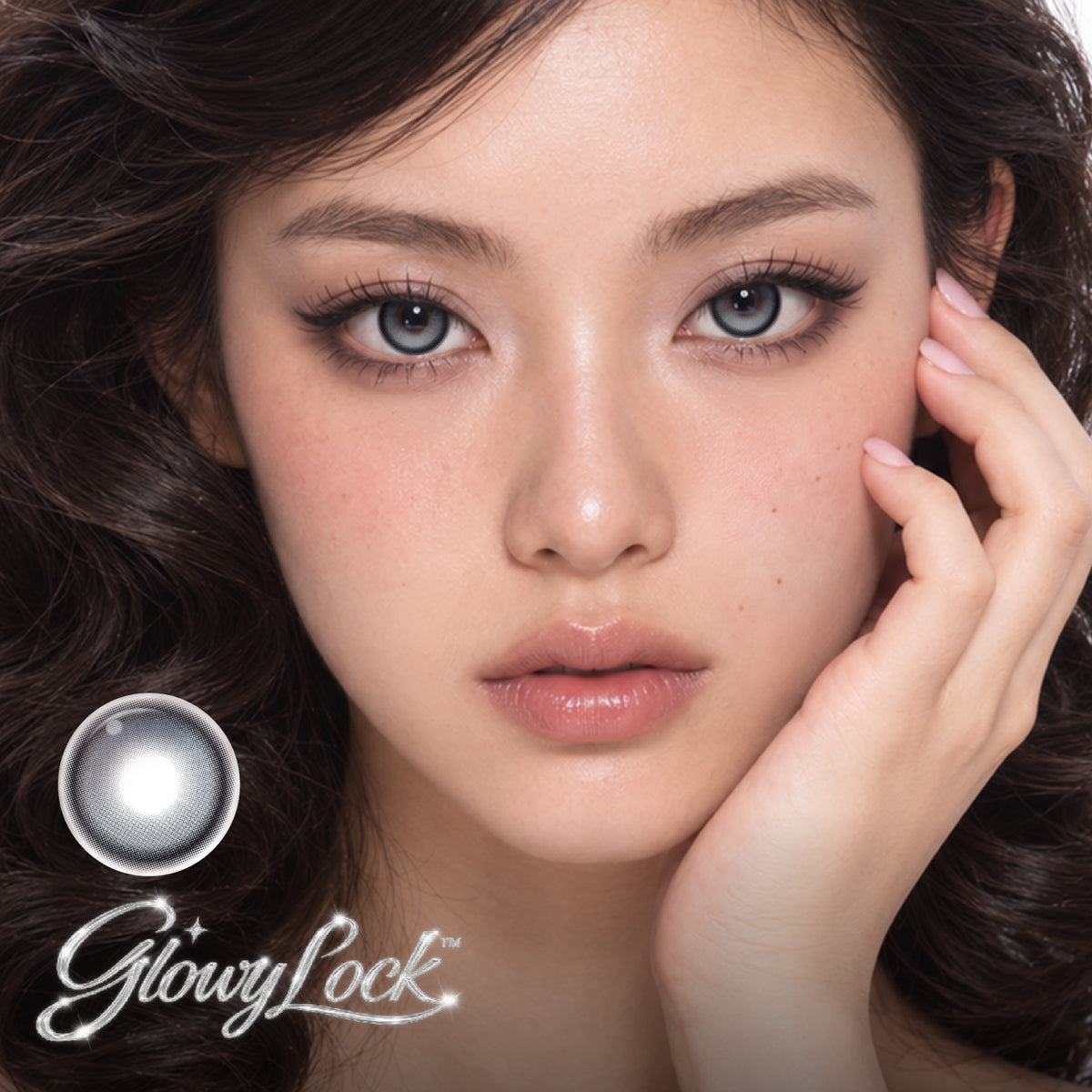 GlowyLock™ Glow Clip | Daily colored contacts