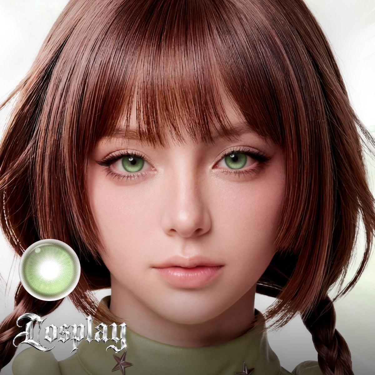 GlowyLock™ Luminous Green | Daily colored contacts