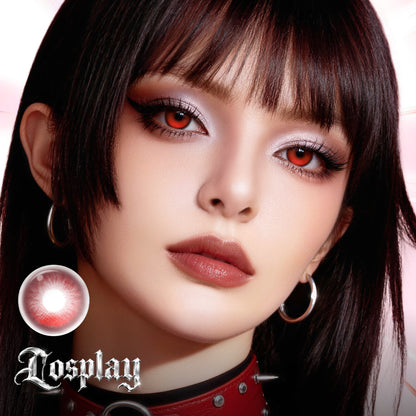 GlowyLock™ Ruby Glow | 6-Month colored contacts