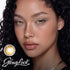 GlowyLock Gold Sparkle | 6-Month colored contacts