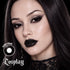 Hollow Black color contact