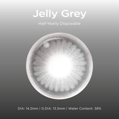 Jelly Gray grey color contacts