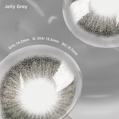 Jelly Gray grey color contacts
