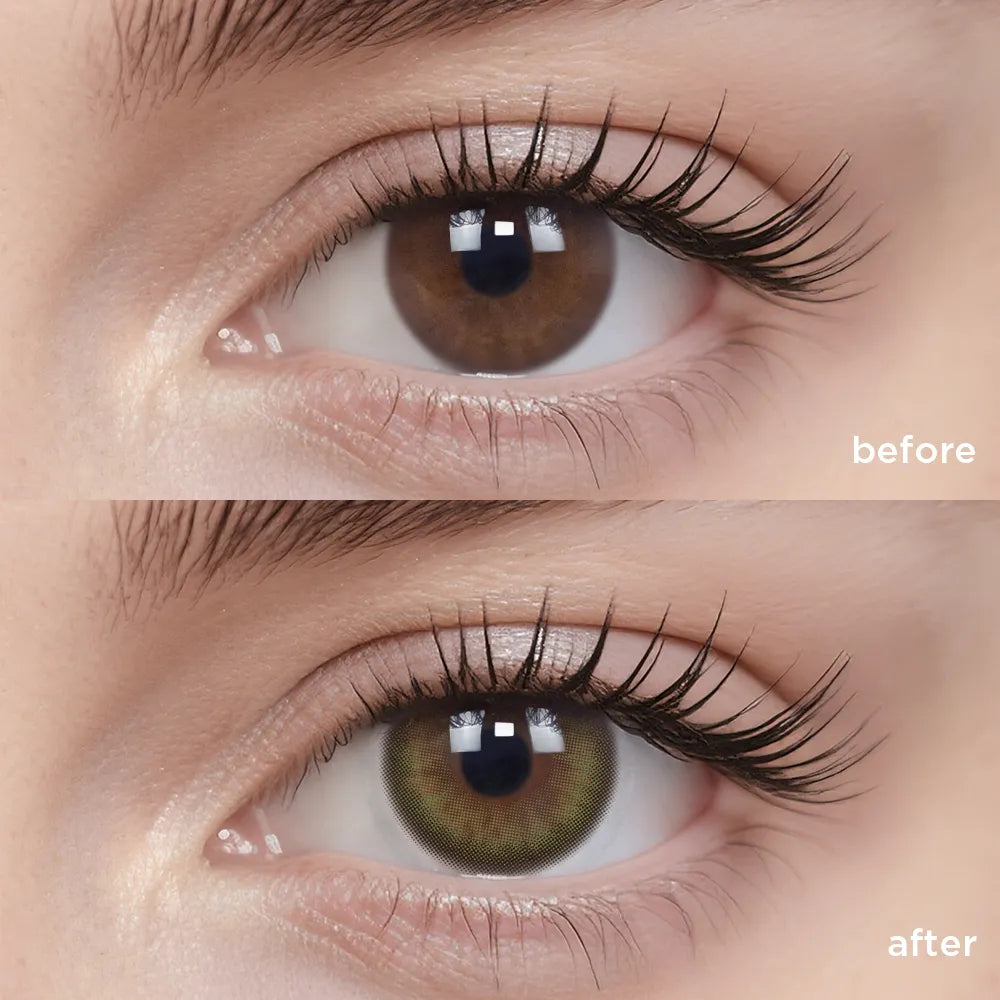 Matcha Green green color contacts