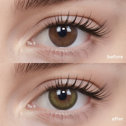 Matcha Green green color contacts
