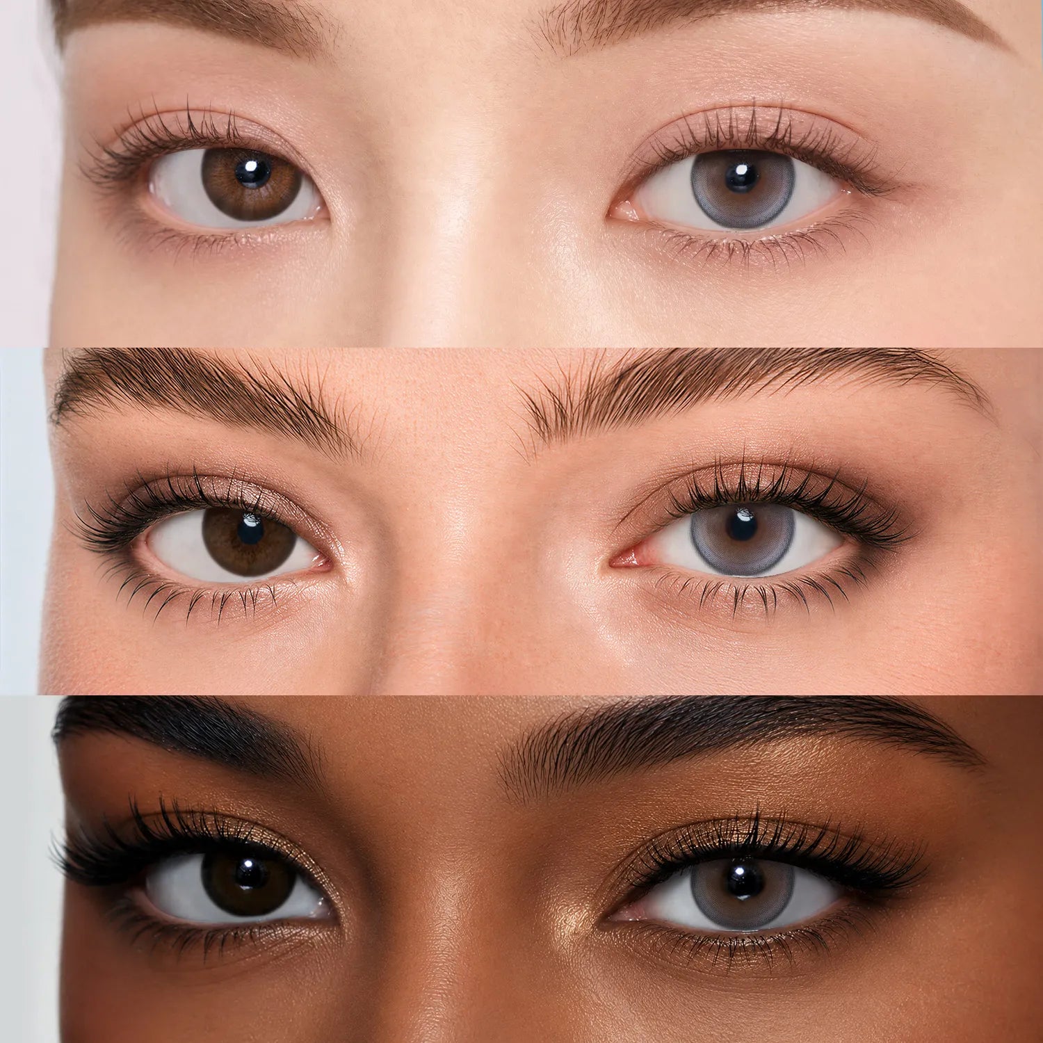 Mirror Gray | Daily colored contacts