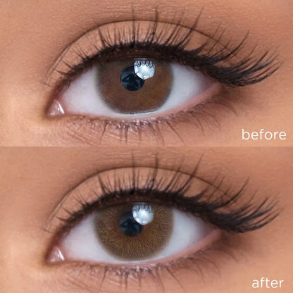 Monet Brown brown color contacts