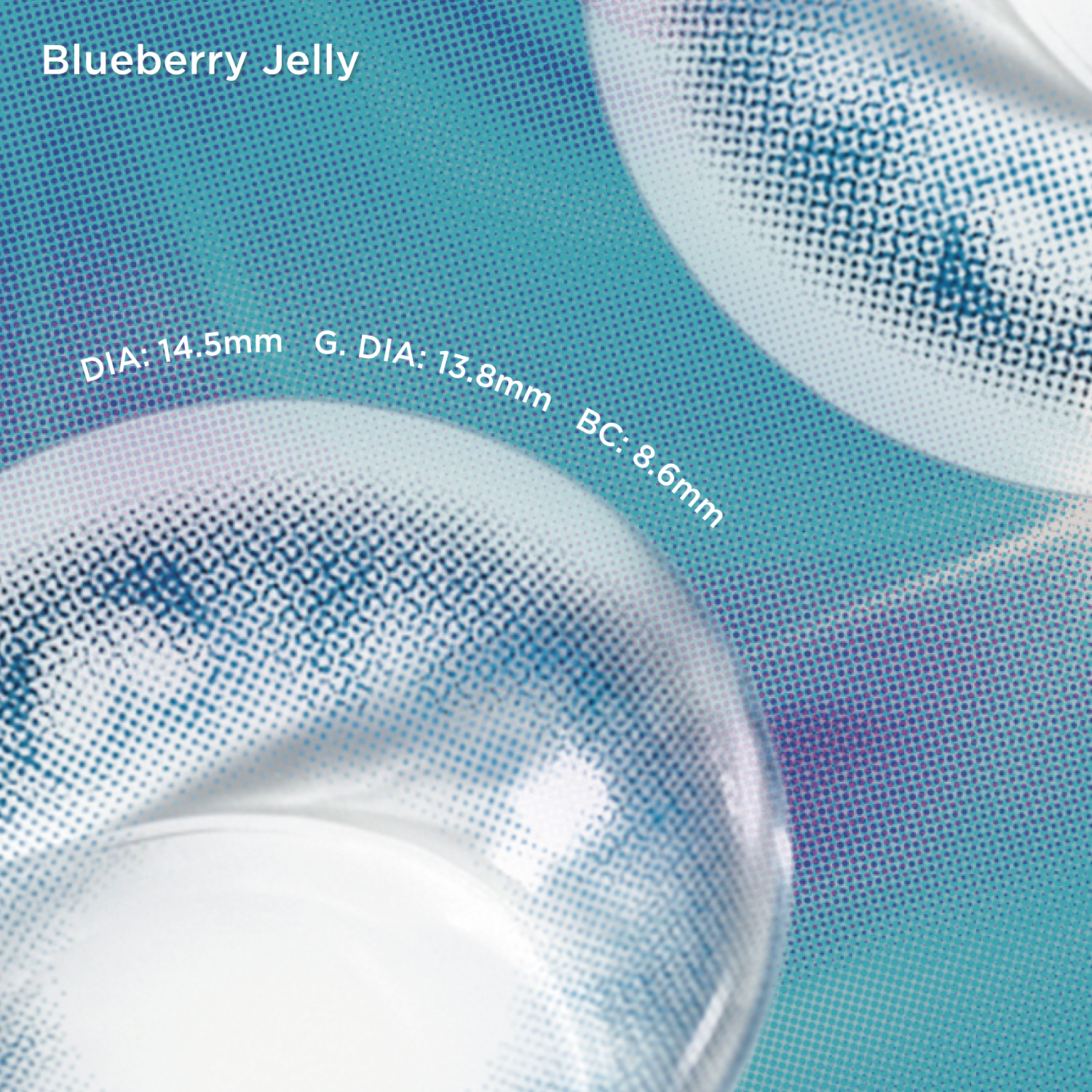 Blueberry Jelly | Daily, 20pcs colored contacts