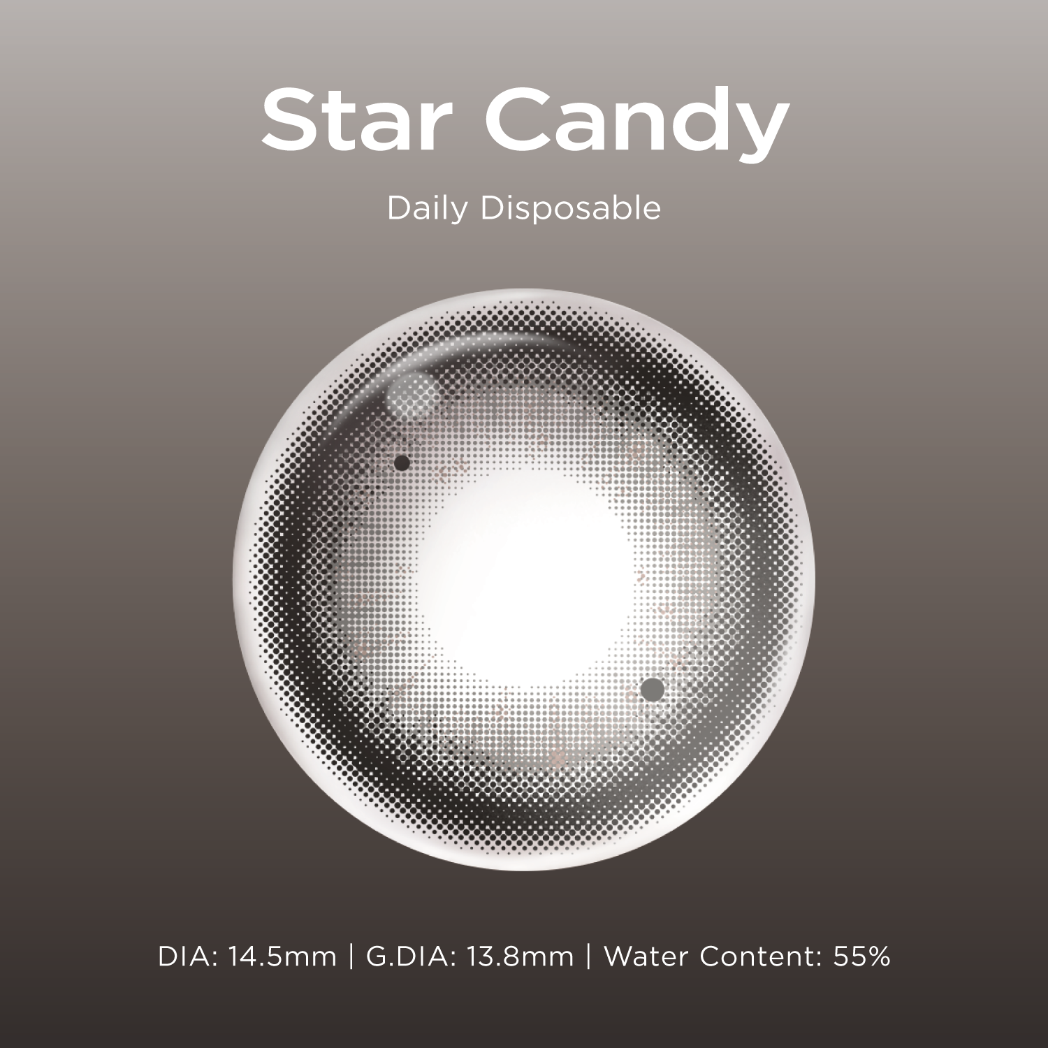 Star Candy | Daily, 20pcs colored contacts