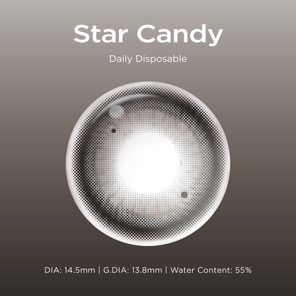 Star Candy | Daily, 20pcs colored contacts