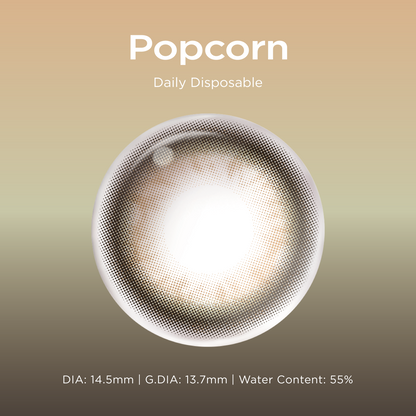 Popcorn | Daily, 20pcs colored contacts
