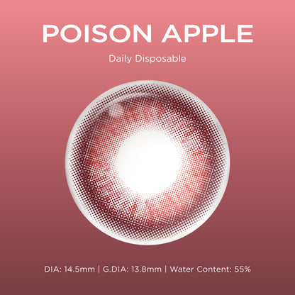 Poison Apple | Daily, 6pcs colored contacts
