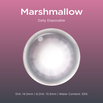 Marshmallow | Daily, 20pcs colored contacts