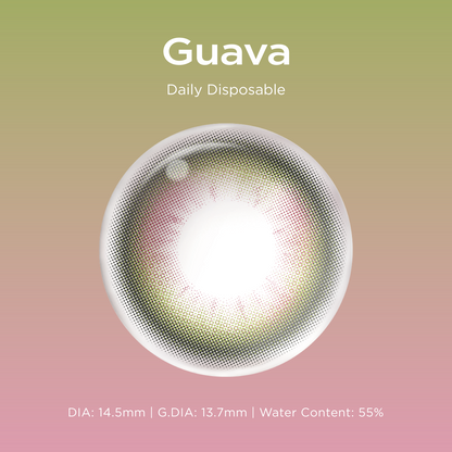 Guava | Daily, 20pcs colored contacts
