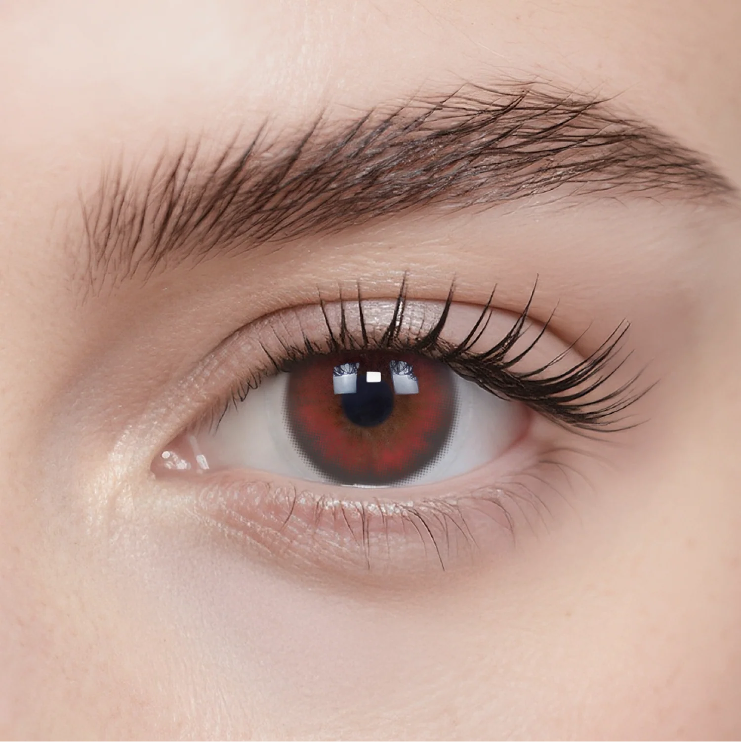 Raspberry Red | 6-Month colored contacts
