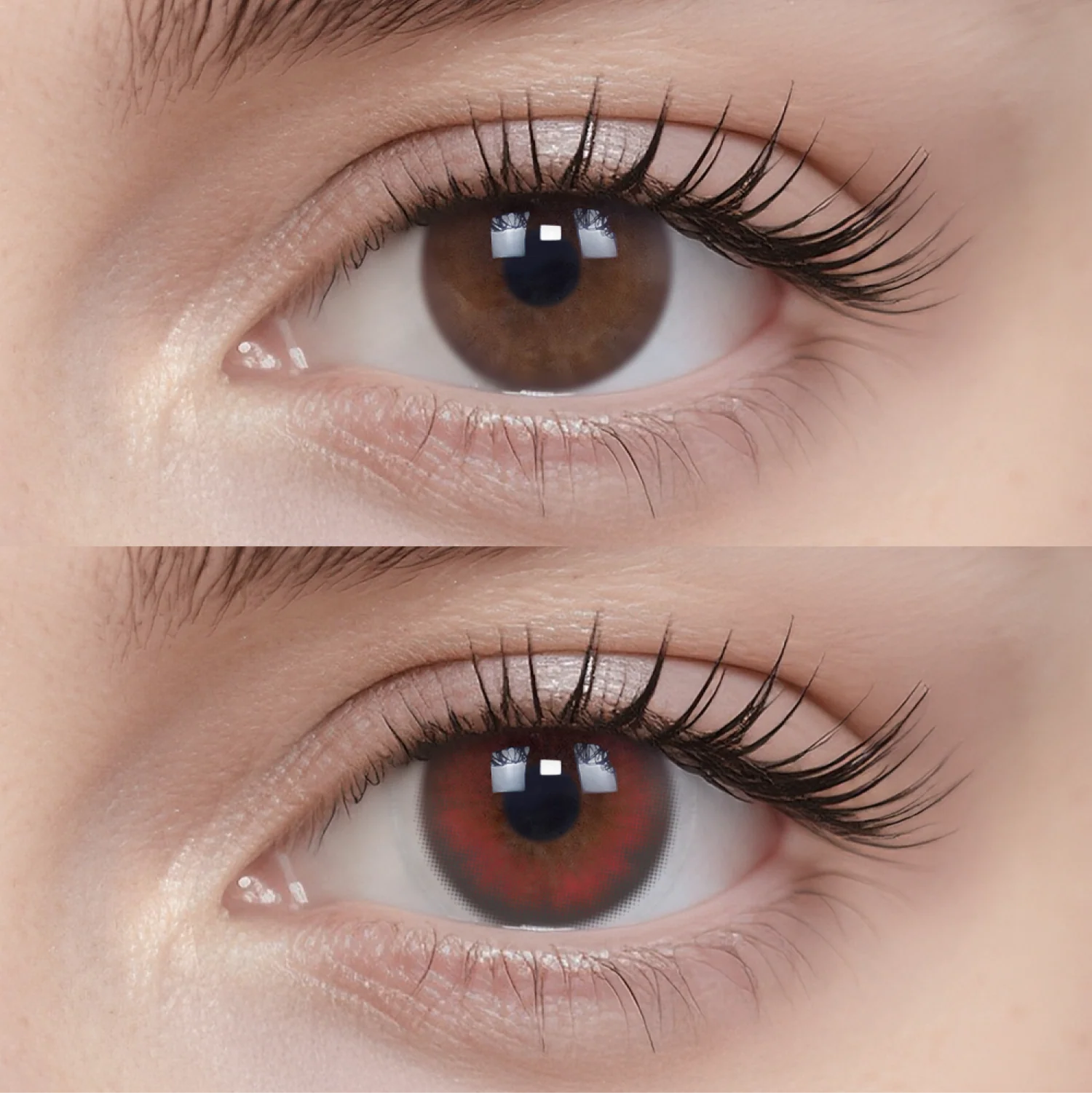 Raspberry Red | 6-Month colored contacts
