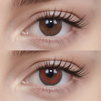 Raspberry Red | 6-Month colored contacts