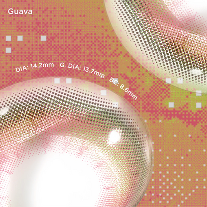 Guava | 6-Month colored contacts