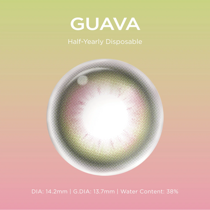 Guava | 6-Month colored contacts