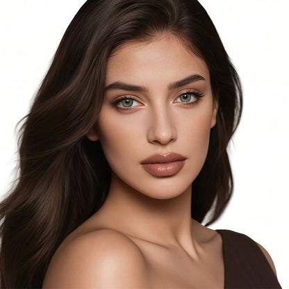 Norwegian Wood green color contacts