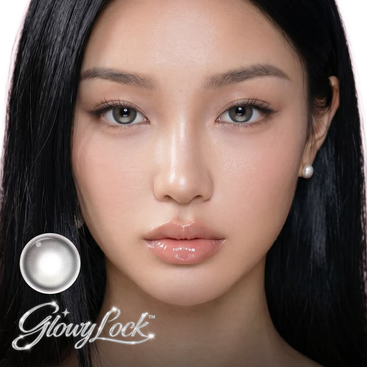 GlowyLock Sesame Pudding | 6-Month colored contacts