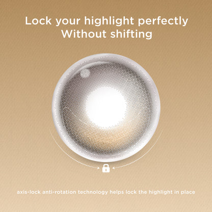 GlowyLock Amber Pro Contact coloré quotidien