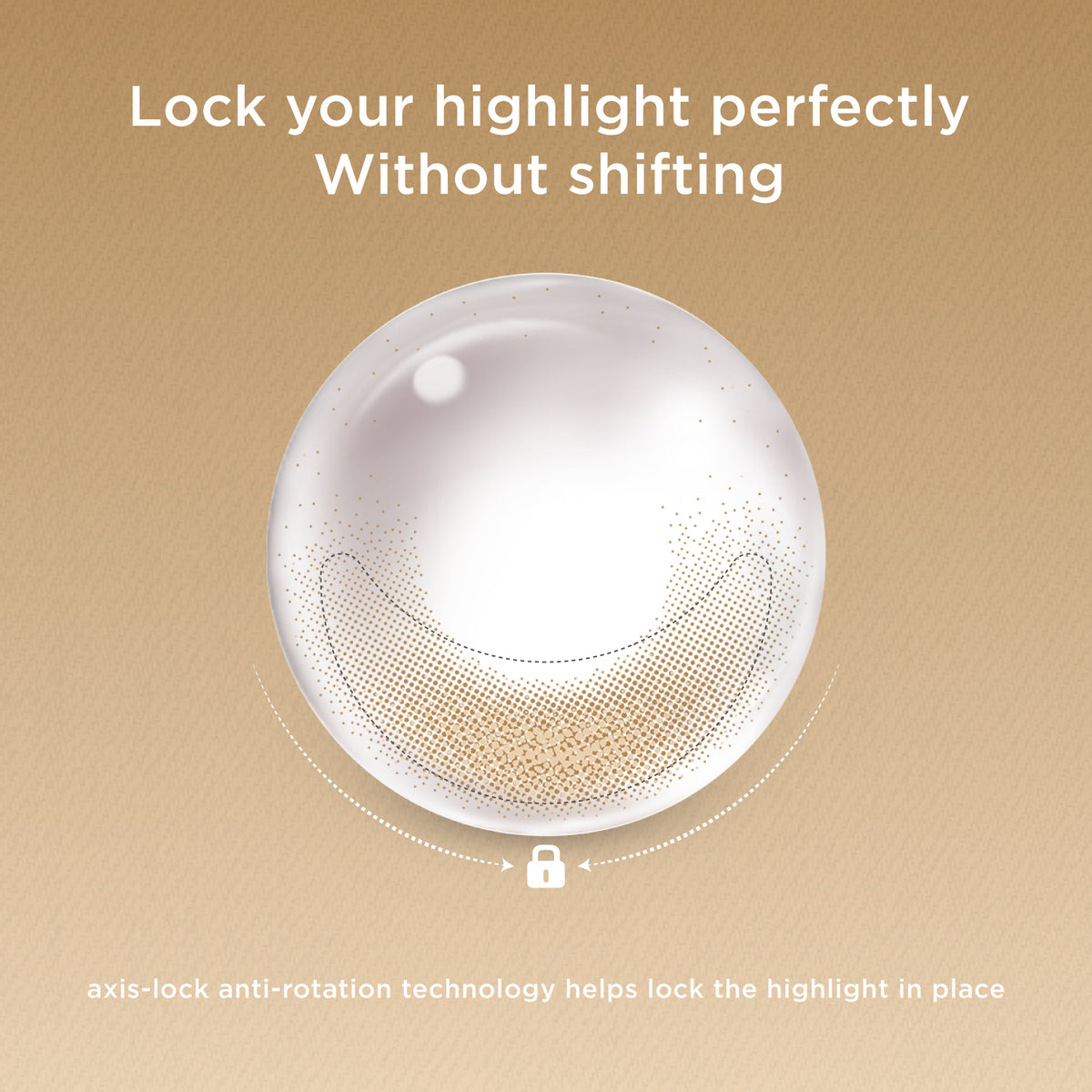 GlowyLock Amber Daily Colored Contact