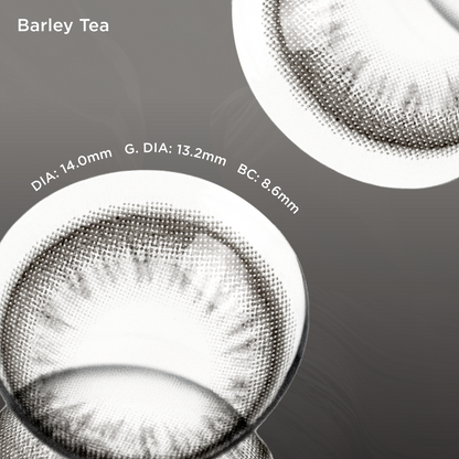 Barley Tea black color contacts