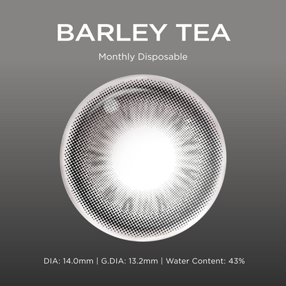Barley Tea black color contacts