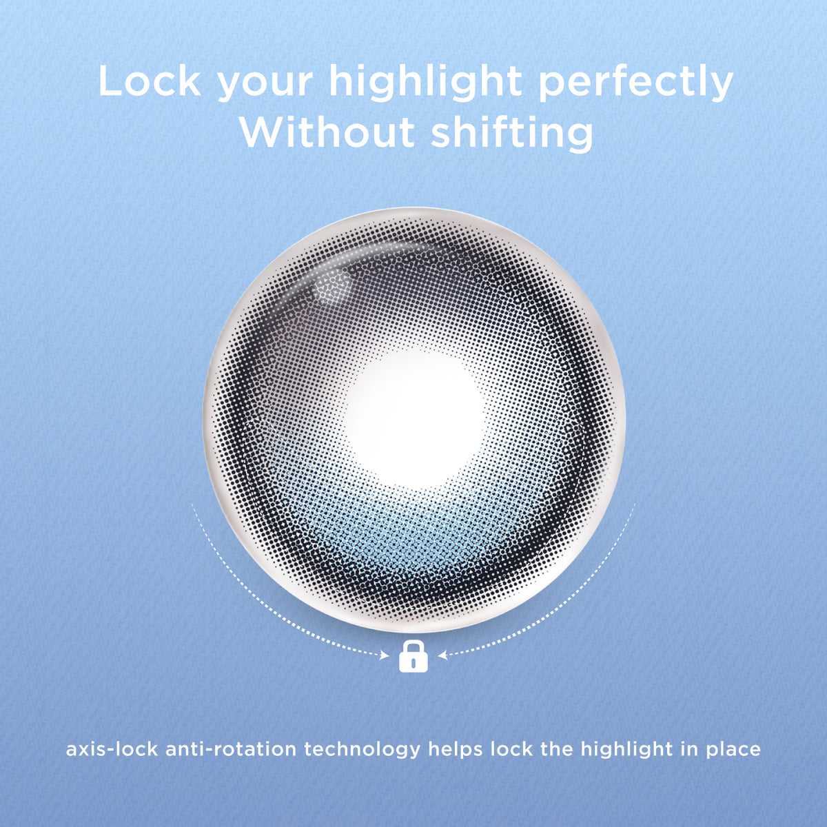 GlowyLock Crush Flash | Daily colored contacts