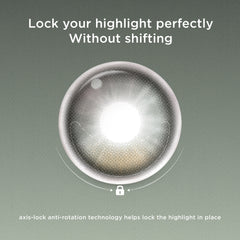 GlowyLock Dark Olive | Daily colored contacts