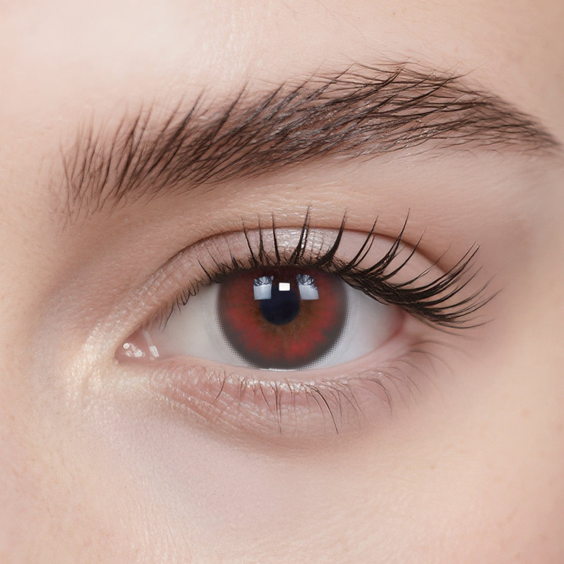 Raspberry Red | Daily, 20pcs colored contacts